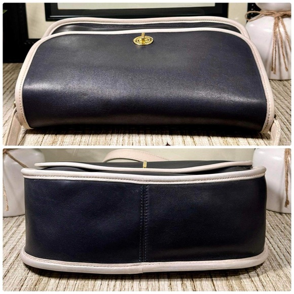❤️SOLD❤️Vintage Coach Spectator Navy Blue City Bag 9667 - Picture 4 of 9